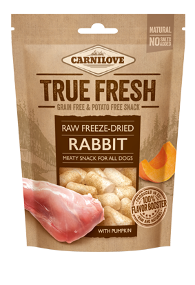 Carnilove True Fresh® Dog Snack Rabbit with Pumpkin