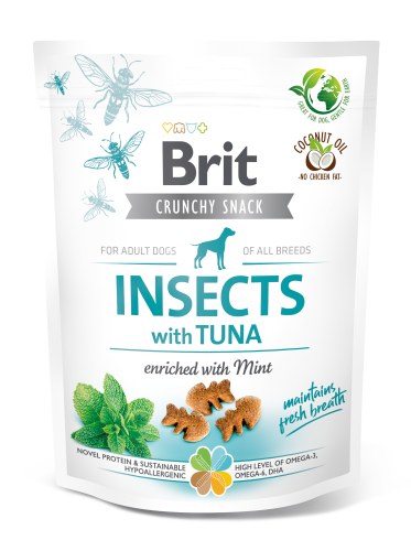 Brit® Dog Snack Crunchy Cracker Insects with Tuna