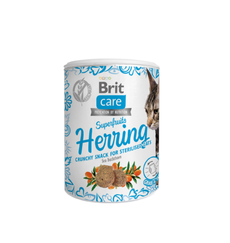 Brit Care® Cat Superfruits Snack Herring